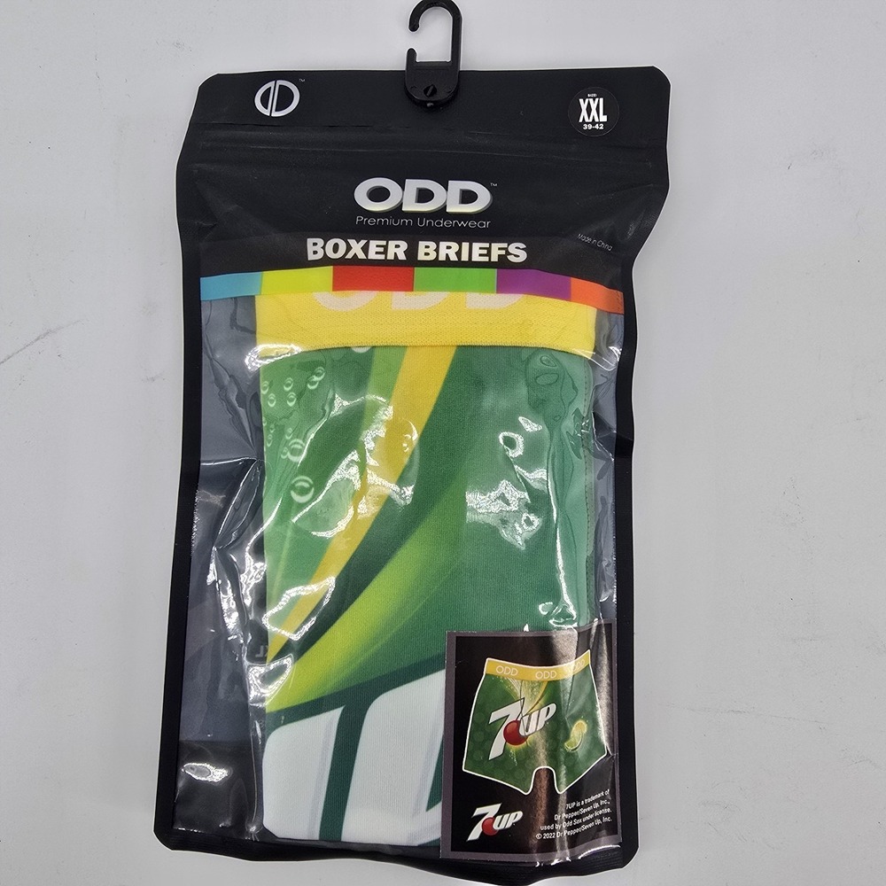 2XLARGE MENS ODD 7-UP BOXER BRIEFS - NIP - Picture 2 of 4